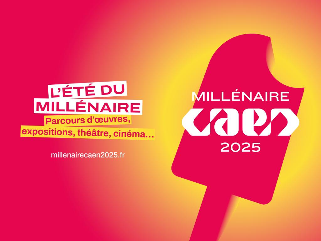 Visuel été du Millénaire d'après Millénaire Caen 2025