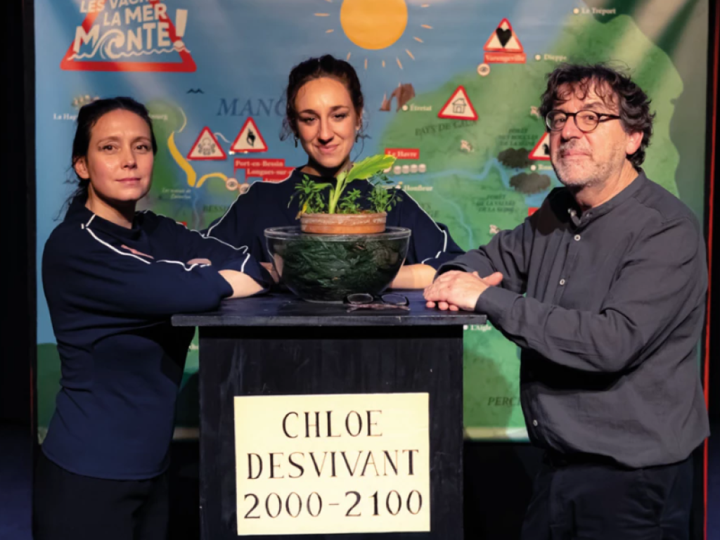 Debout les vaches, la mer monte